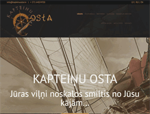 Tablet Screenshot of kapteinuosta.lv